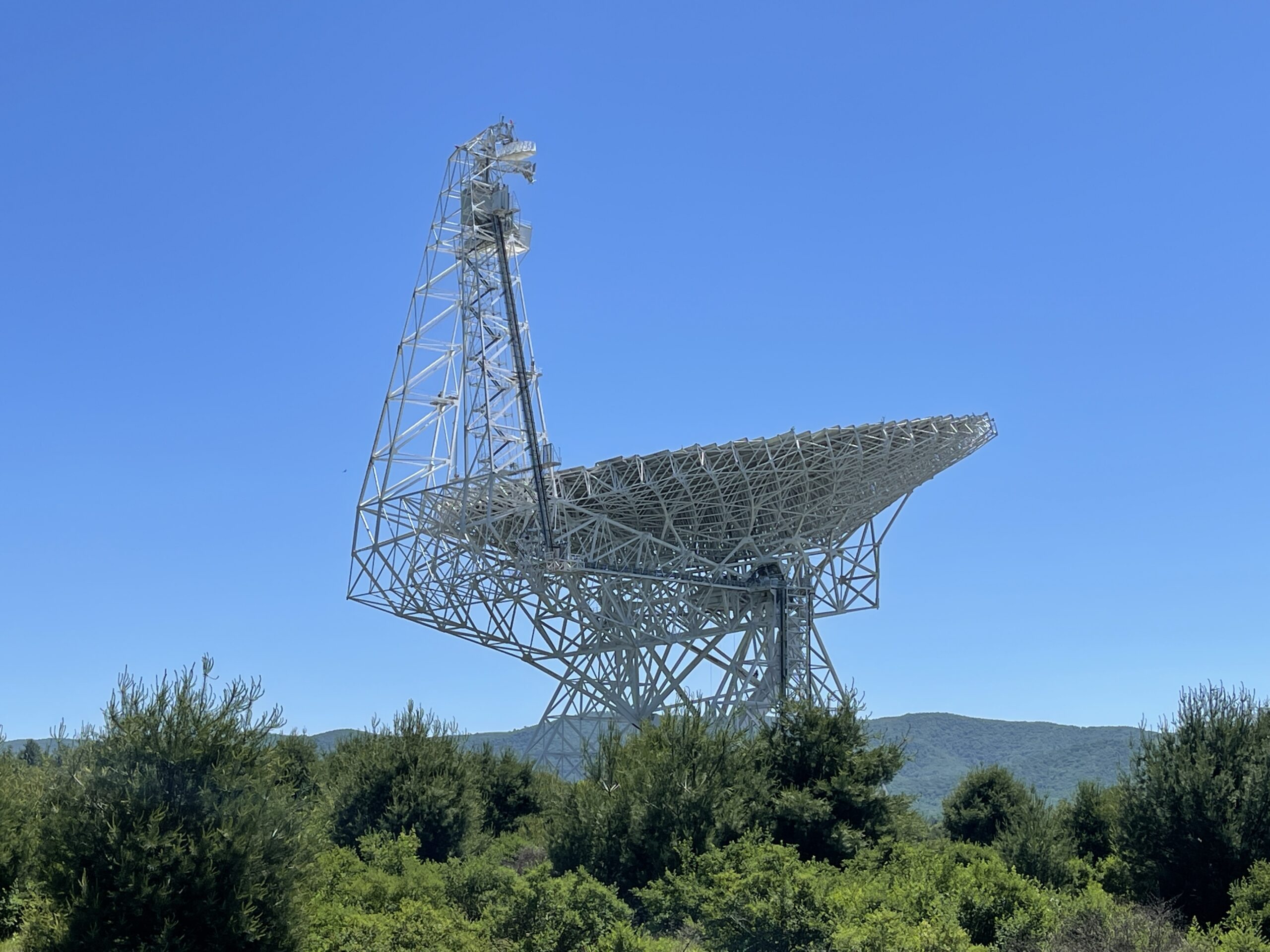 Green Bank Telescope a part of WVU & NANOGrav Physics Frontiers Center $17 million NSF Award