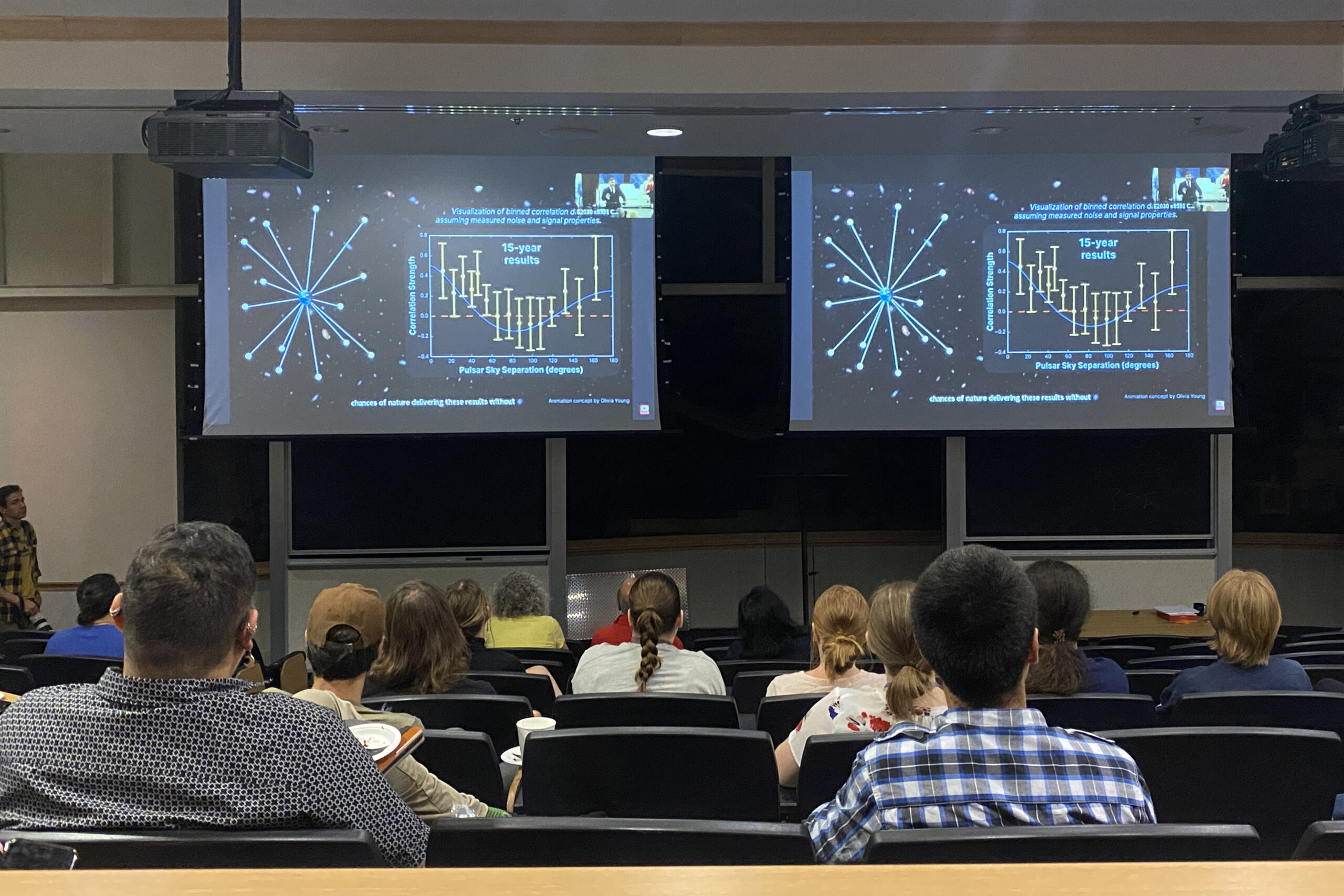 WVU Astrophysicist, Dr. Maura Mclaughlin, presents on behalf of NANOGrav at National Science Foundation (NSF) Meeting