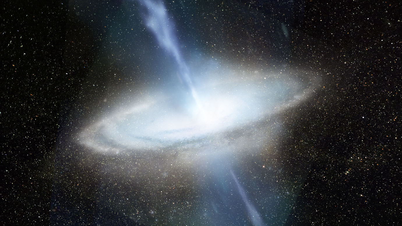 Astronomers Discover Magnetic Loops Around Supermassive Black Hole