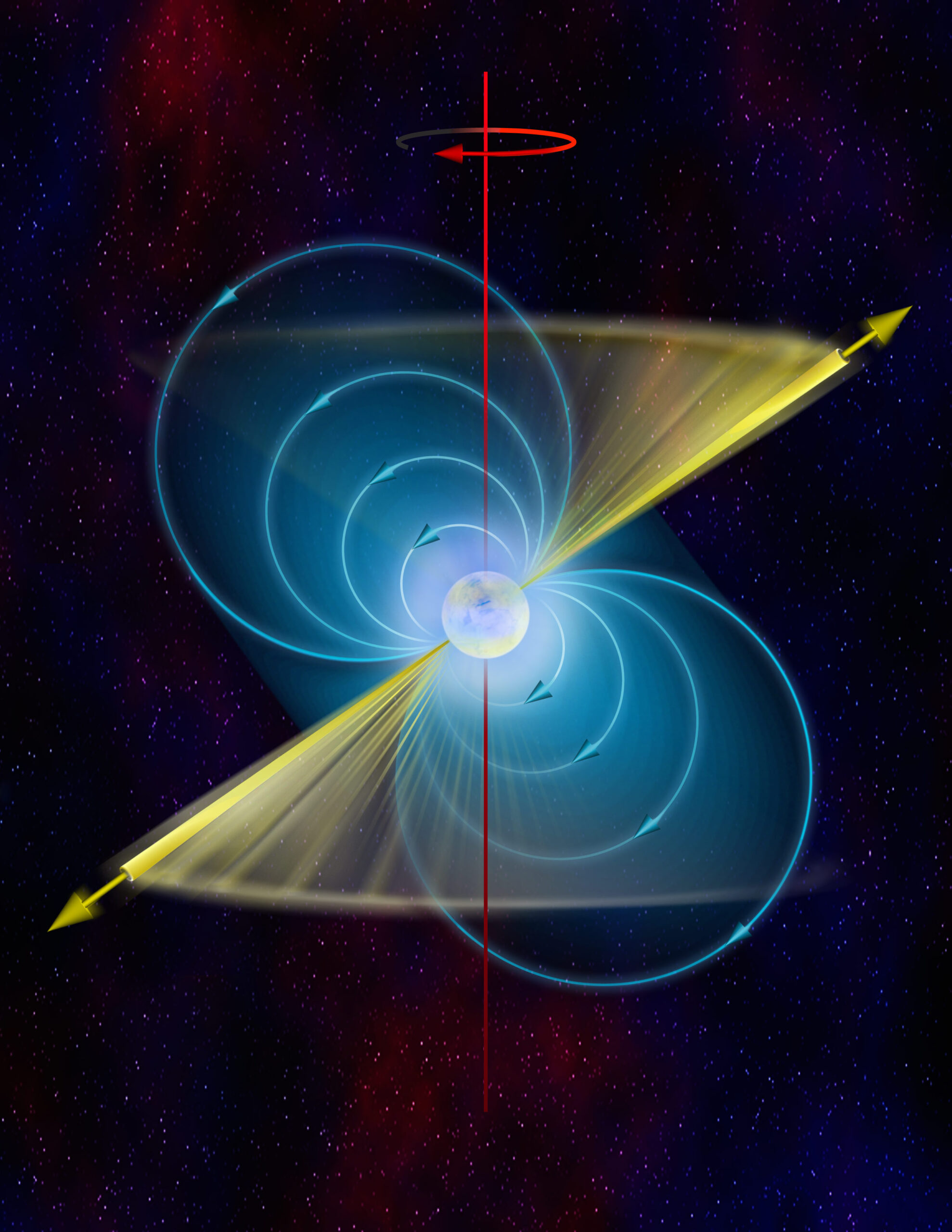 Students Contribute to New Understanding of “Twinkling” Pulsars