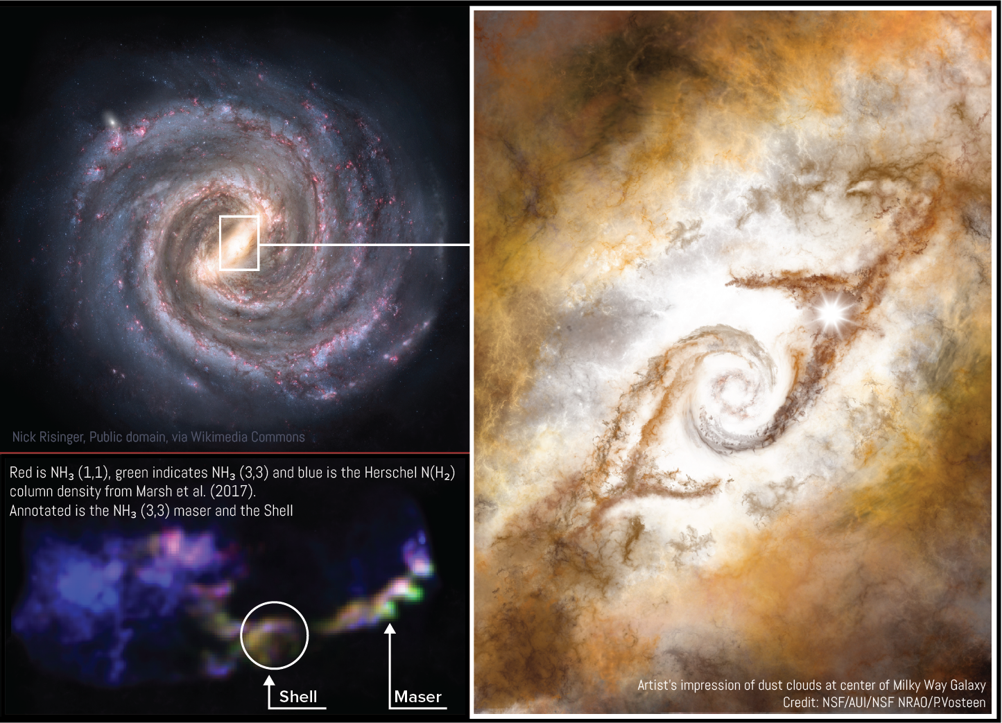 Astronomers Discover Massive Molecular Cloud Hidden in Milky Way