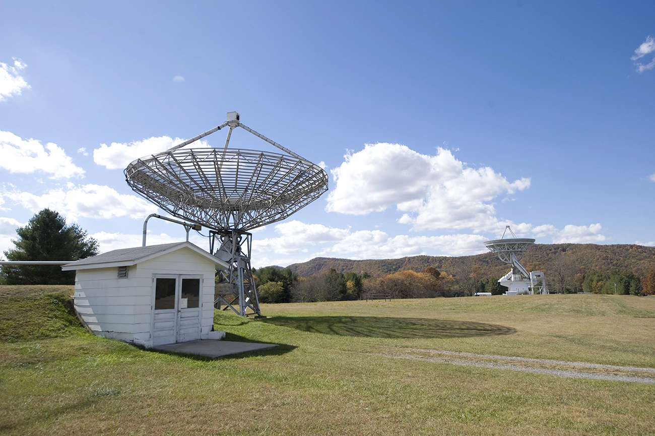 40 foot educational telescope at Green Bank